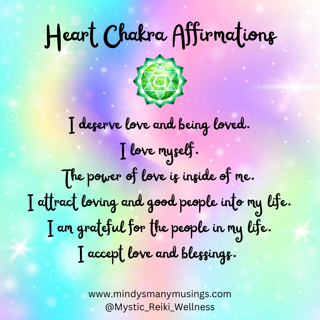 Heart Chakra Affirmations