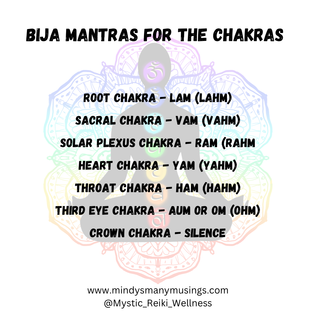 Bija Mantras * Mystic Reiki Wellness