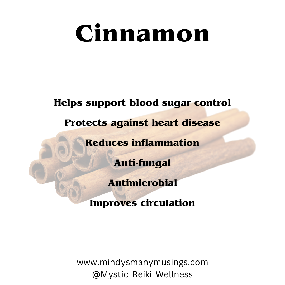 Cinnamon Health Benefits * Mystic Reiki Wellness